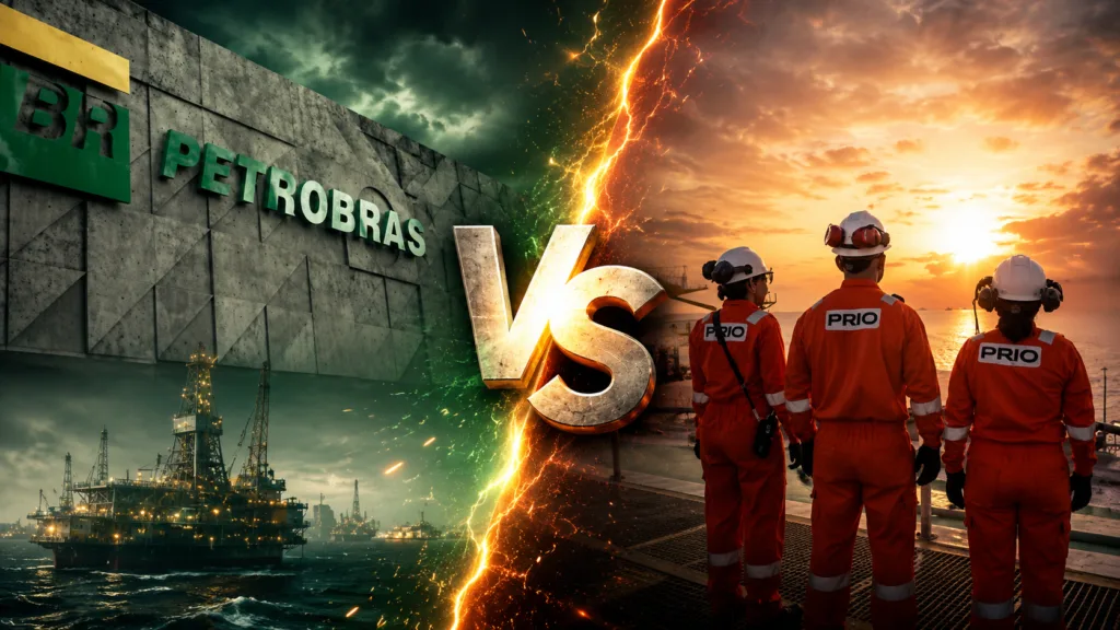 Petrobras (PETR4) ou PRIO (PRIO3)? Analista vê duelo do petróleo e escolhe um lado