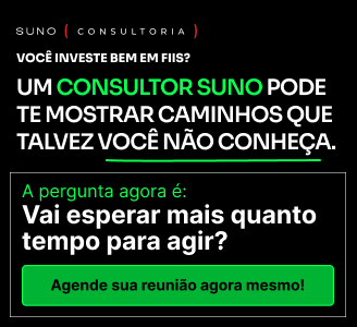 Você investe bem em fiis? Um consultor Suno pode te mostrar caminhos que talvez você não conheça.