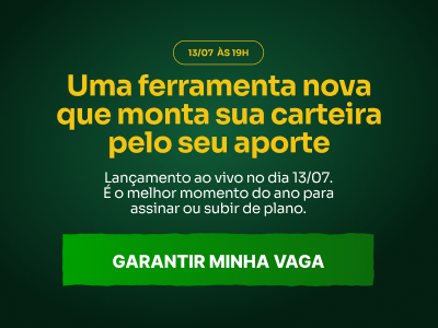 Oferta relâmpago com 30% de desconto na assinatura para investir e viver de renda