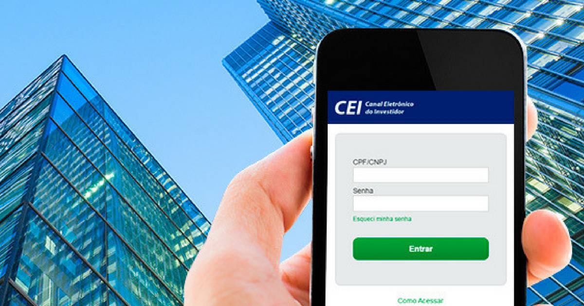CEI: saiba como acessar e usar o Canal Eletrônico do Investidor