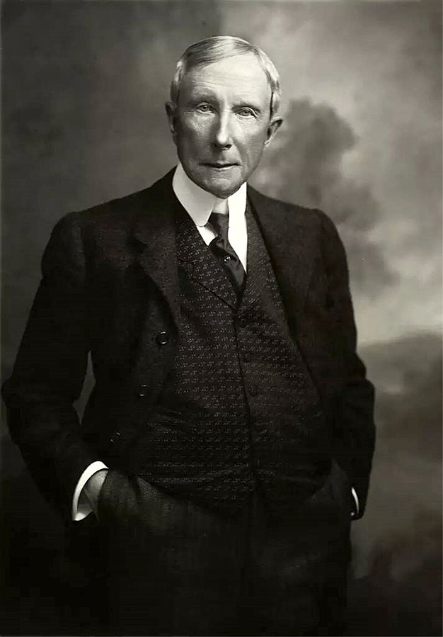 RQUI SE Seu objetivo de viver cem anos quase foi cumprido. John D.  Rockefeller faleceu aos