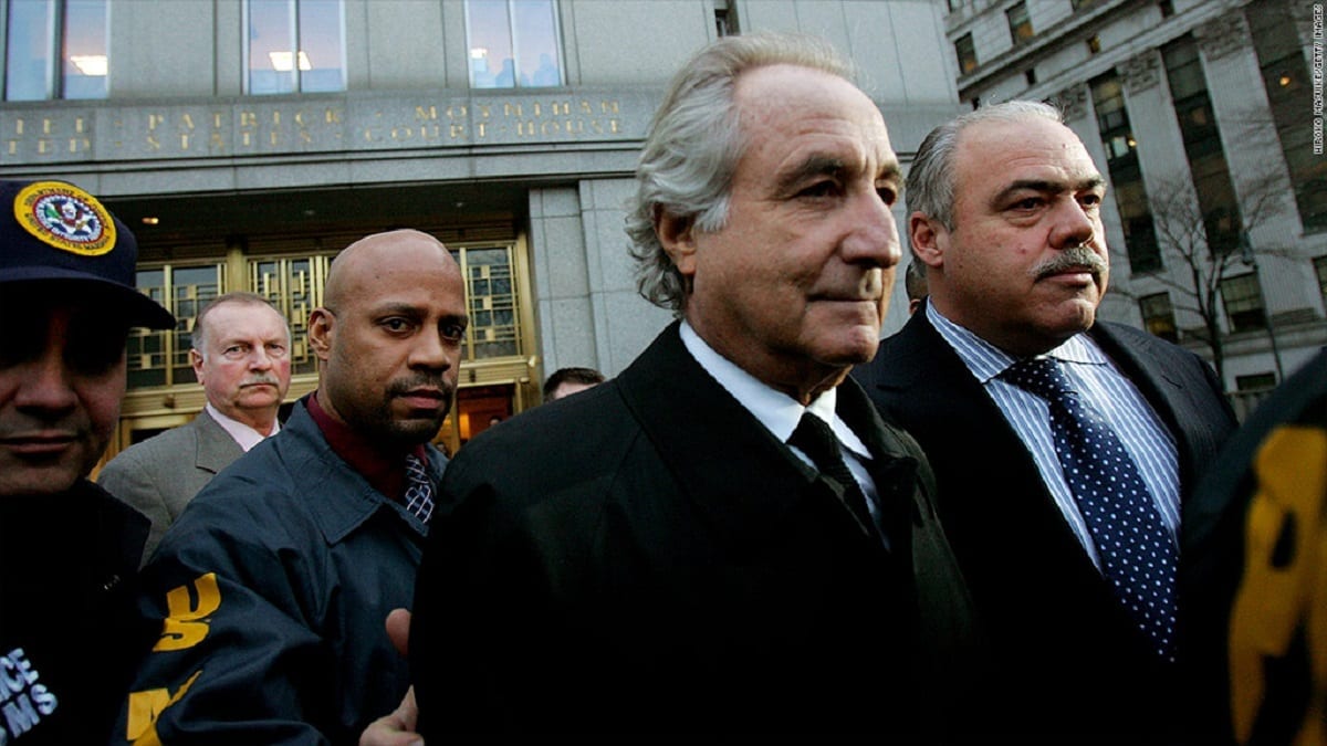 Bernard Maddoff é o responsável por uma das maiores fraudes da história