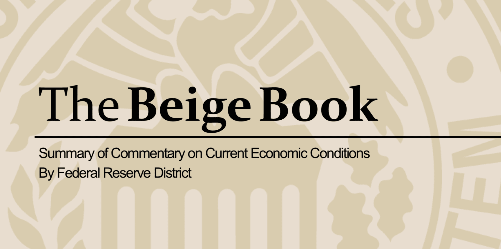 Livro bege: Aprenda sobre este importante monitor da economia