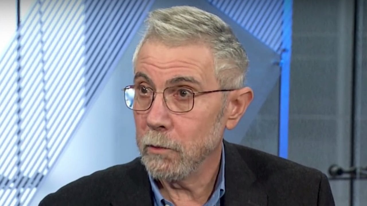 Paul Krugman é o ganhador do Nobel de Economia de 2008